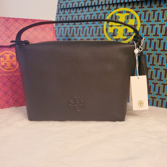 #0360 BRAND NEW WITH TAGS! TORY BURCH Thea SMALL Hobo Bag - Picture 8 of 16